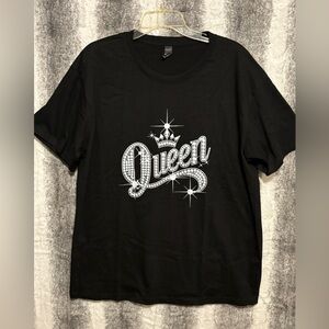 Black Queen Graphic T-Shirt size XL